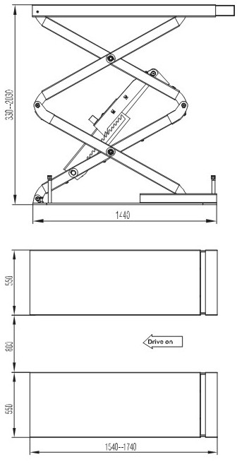 Инструкция по эксплуатации на ножничный подъёмник F6105  AE&T 