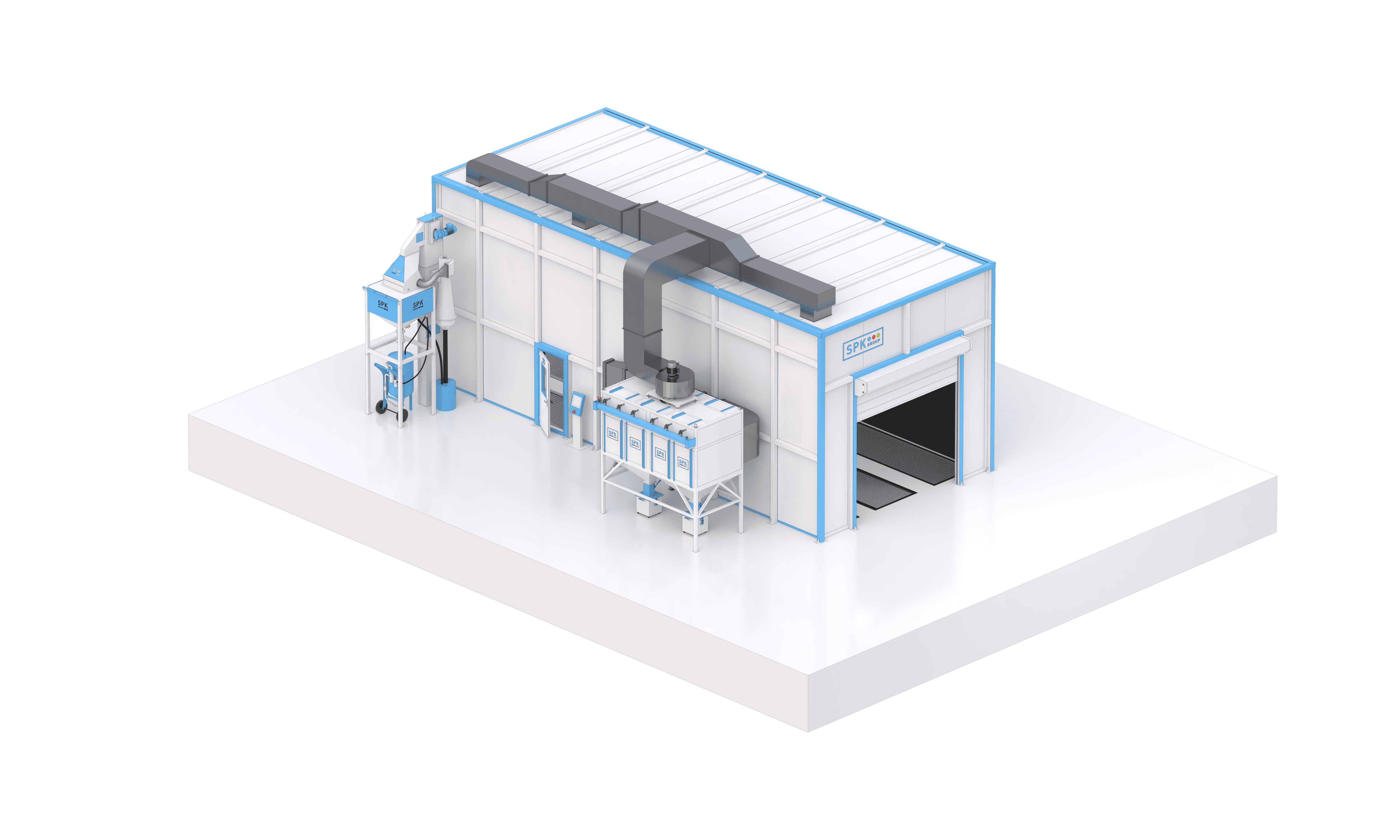 дробеструйная камера производство