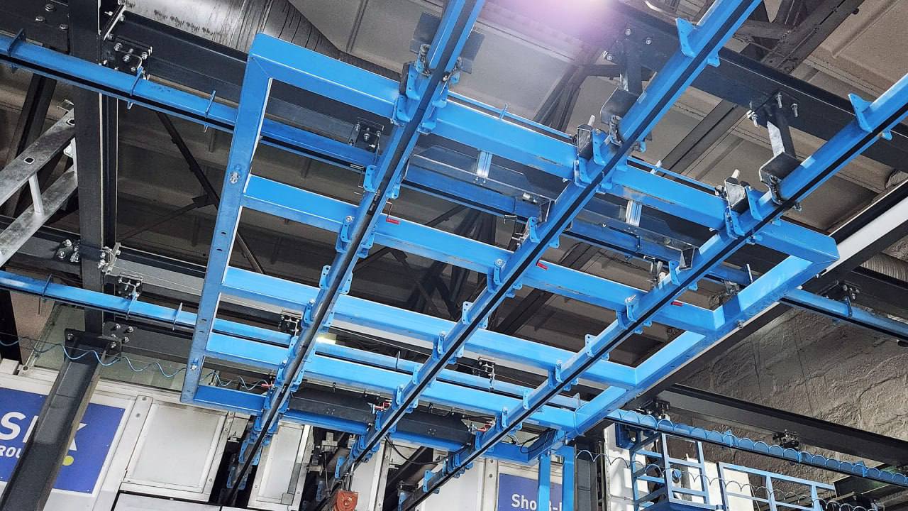 Конвейерная линия окраски от производителя