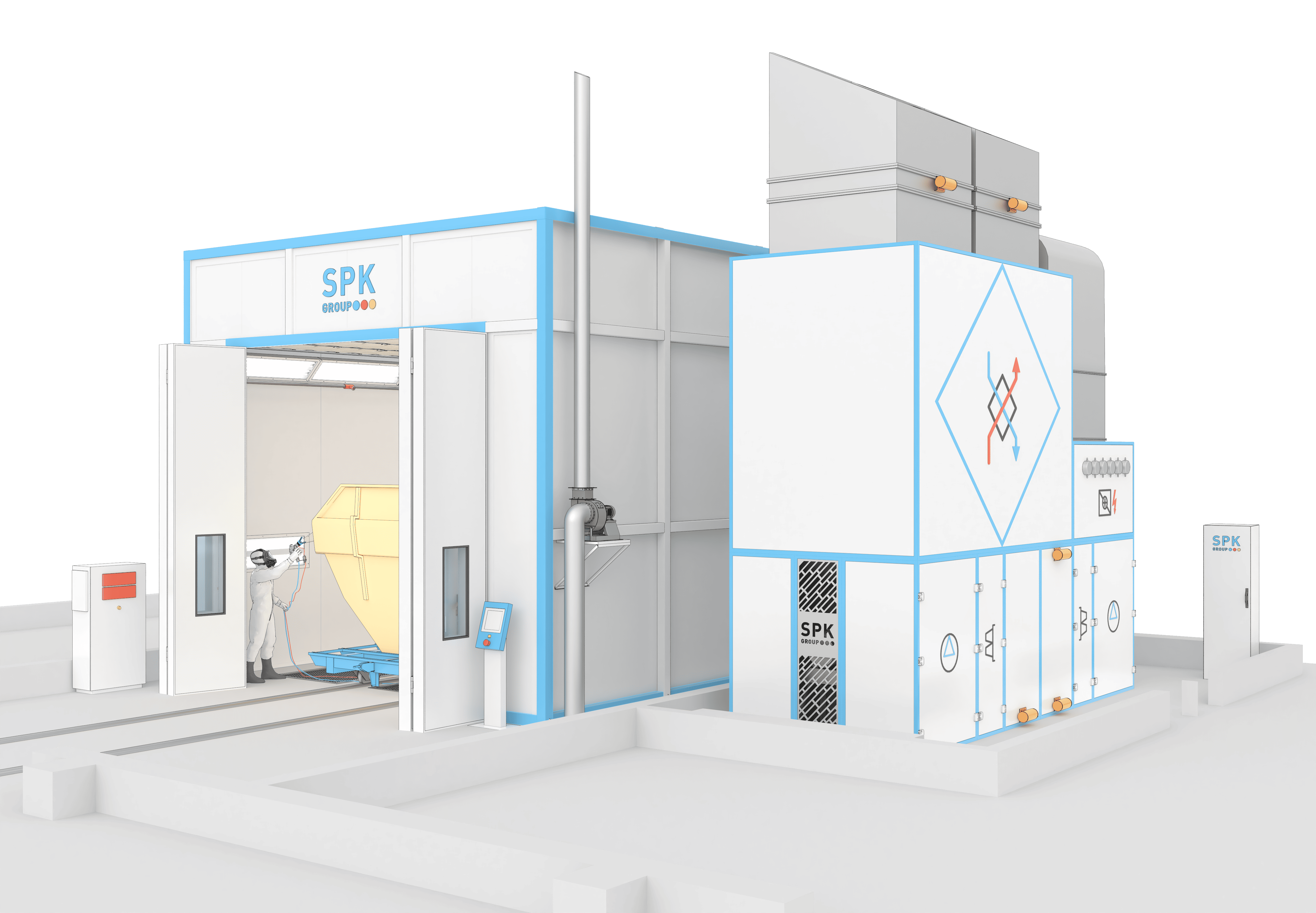 покрасочная камера для кузовово покрасочная камера для кузовово