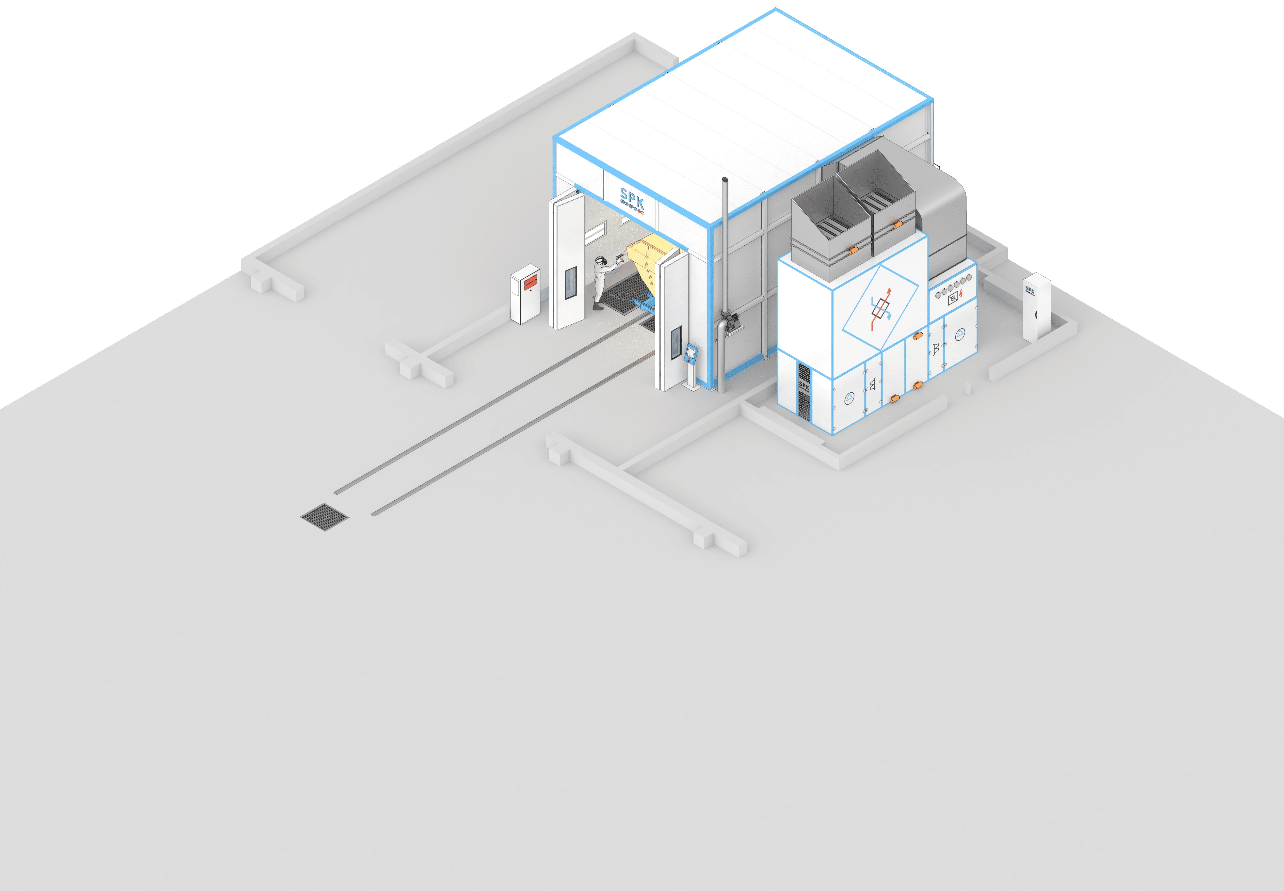 производство окрасочных камер для спецтехники производство окрасочных камер для спецтехники