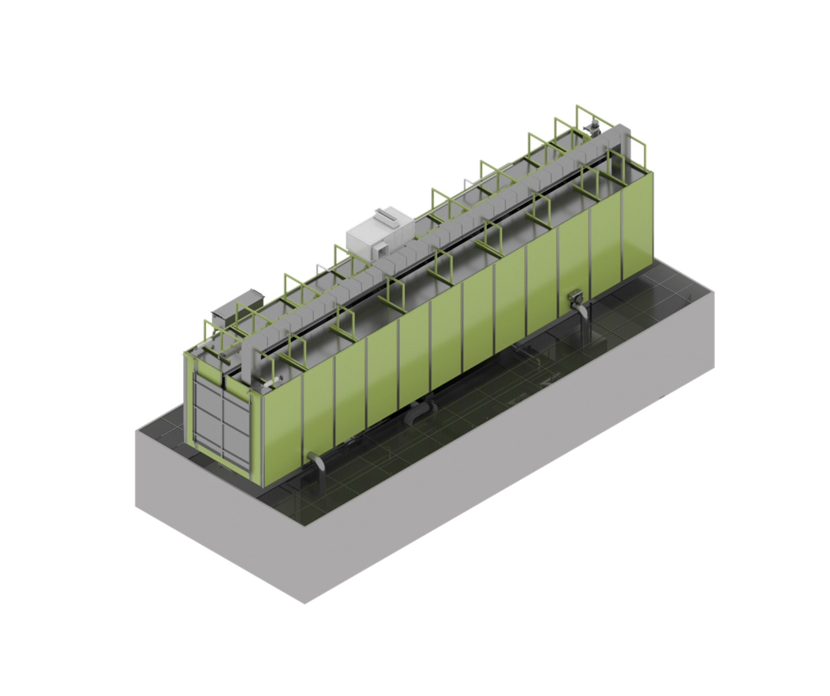 Камера нанесения порошковой краски