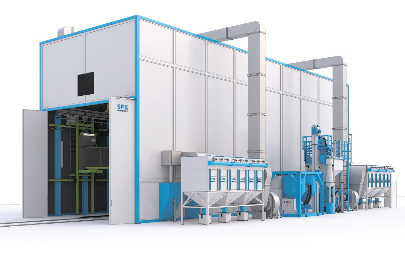 дробеструйная очистка вагонов