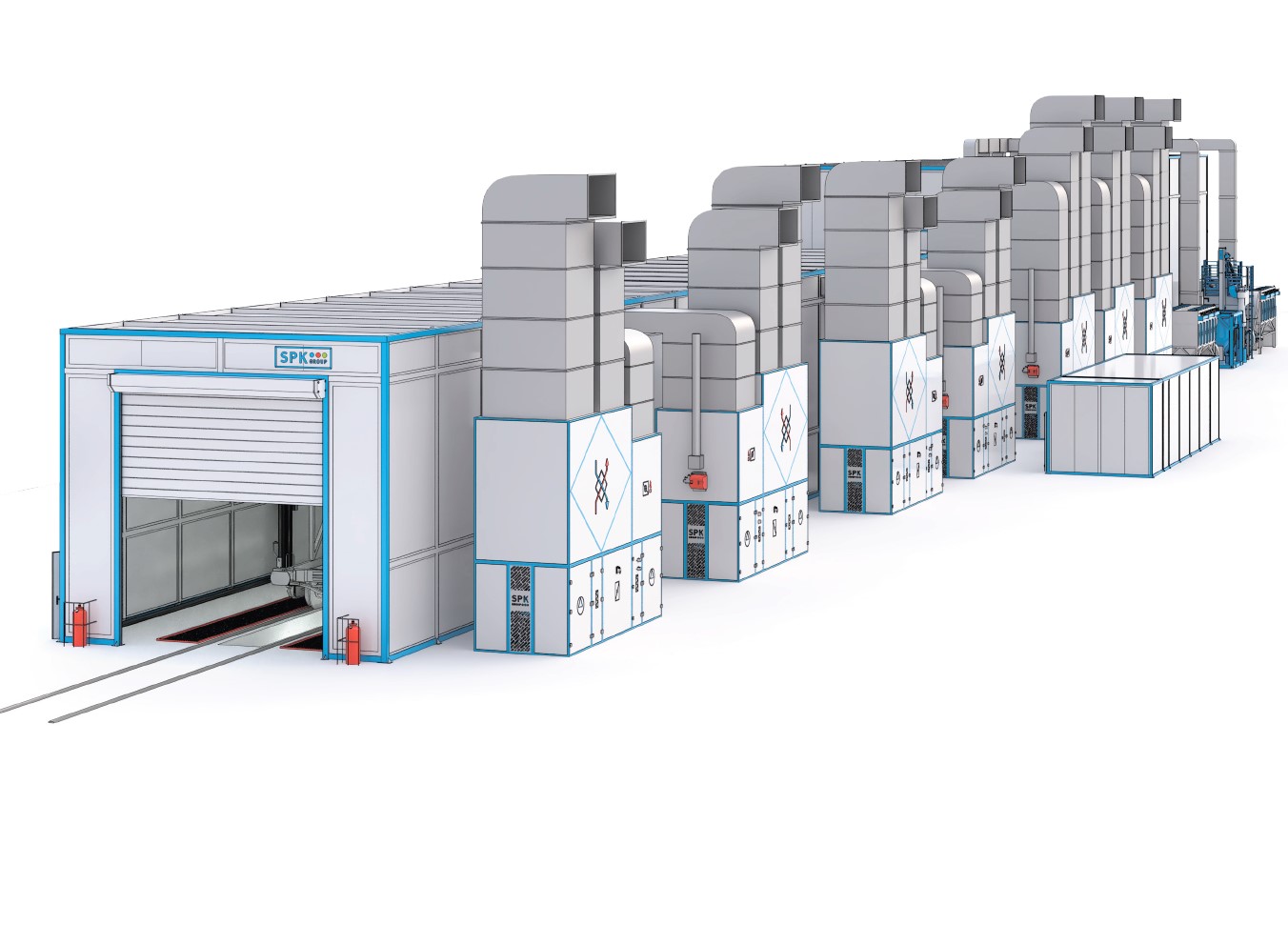 линия окраски