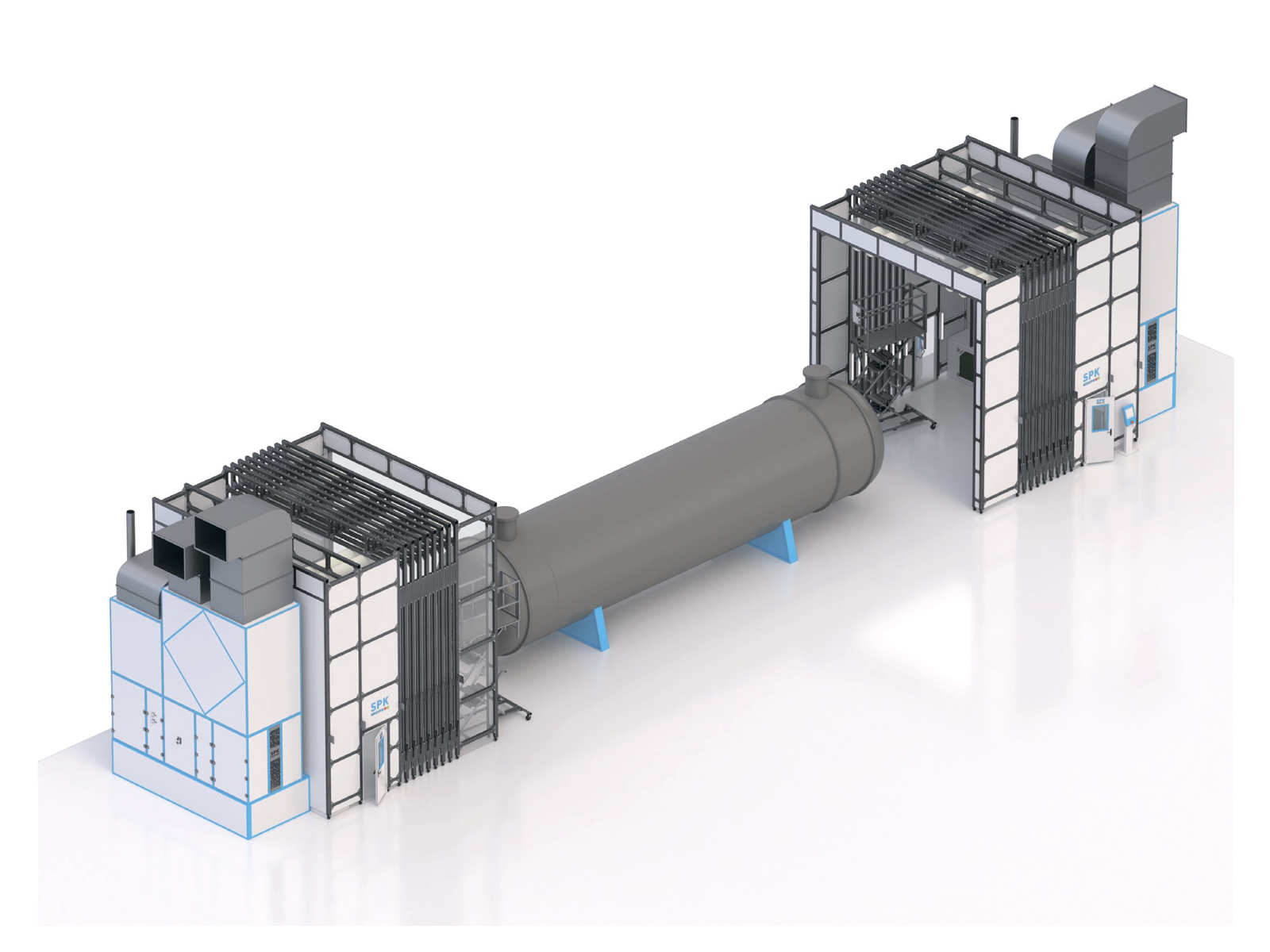 складная окрасочная камера