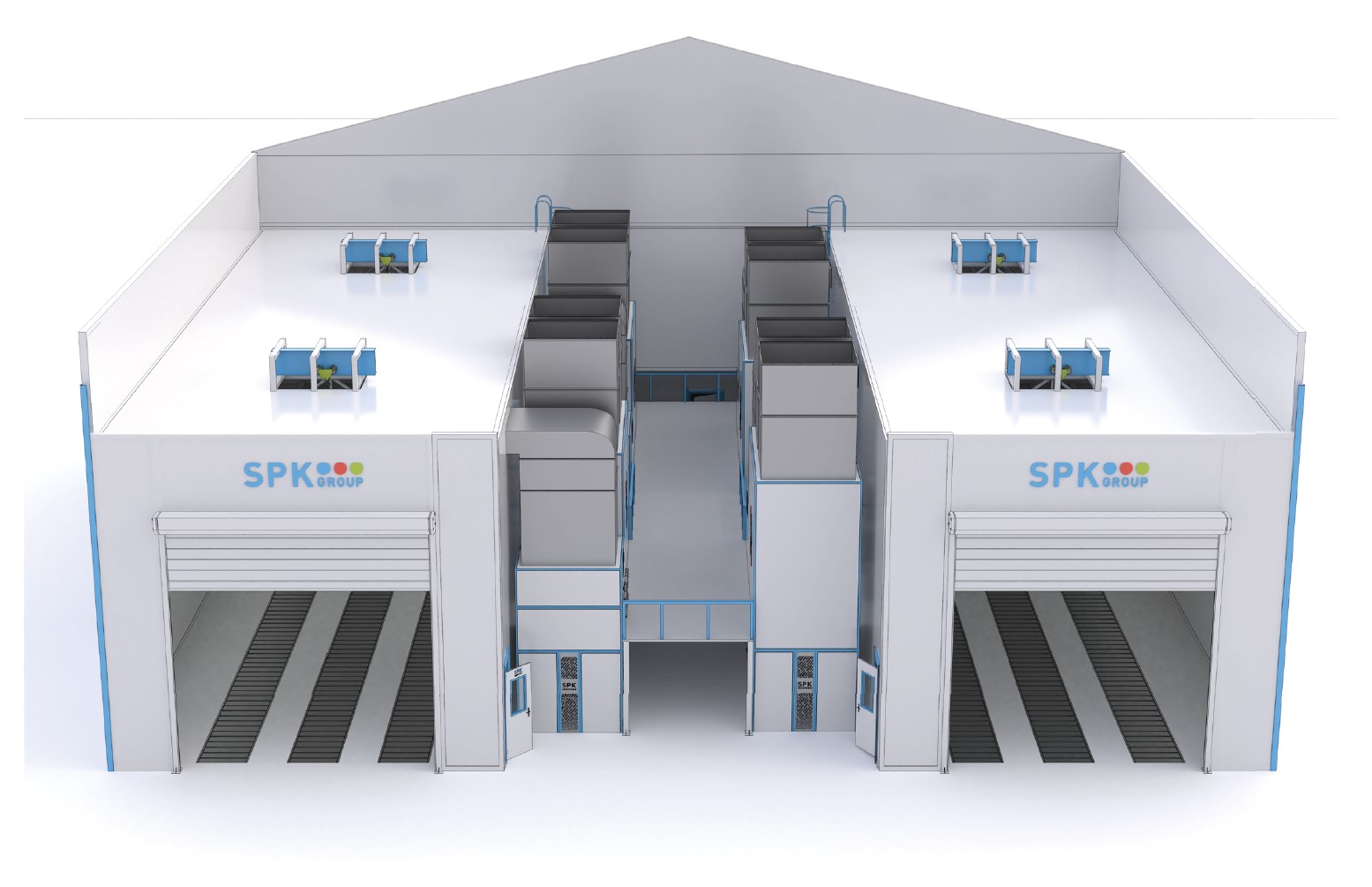камера окраски уличного типа