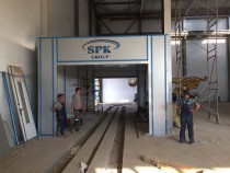 Специалисты SPK GROUP завершили установку проходной Моечной камеры для мойки дизельных двигателей на Заводе по производству дизельных двигателей в Астане (Казахстан)