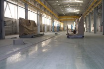 Расстановка технологической линии на Заводе по производству дизельных двигателей GEVO в Астане