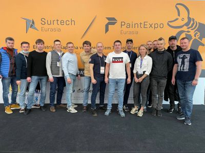 Команда SPK GROUP прибыла в Стамбул на выставку мирового уровня PaintExpo Eurasia 2021