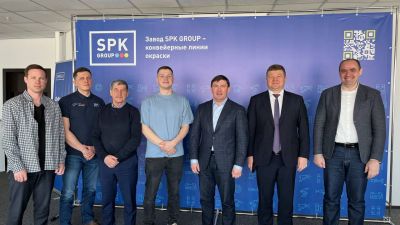 Первый заместитель Губернатора Свердловской области Алексей Шмыков посетил завод SPK GROUP
