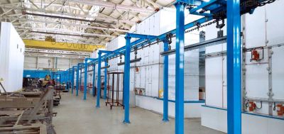 Монорельсовый конвейер с электроприводом длиной 215 м