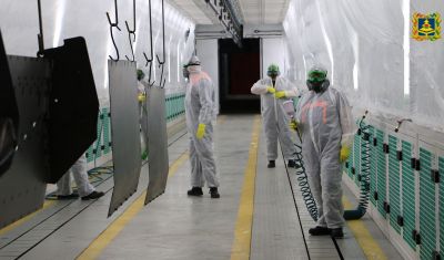 Окрасочно-сушильный комплекс SPK GROUP на площадке АО "Брянсксельмаш" запустили в работу в день 20-летия предприятия