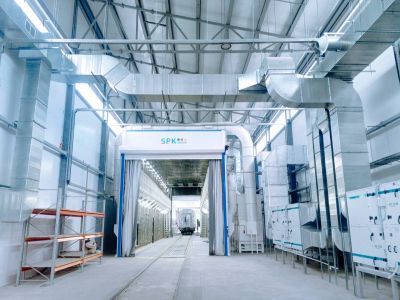 Двухэтажные «Таврии» осенью будут красить в камерах SPK GROUP 