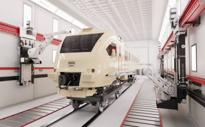 В проекте - роботизированная окрасочная камера 