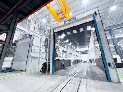 Атланты держат небо, а дробеструйные камеры SPK GROUP держат марку