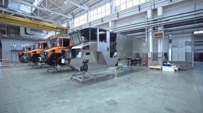 Окрасочная линия для снегоболотоходов «Бурлак»