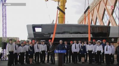 Первые электросуда Московской верфи запущены на воду
