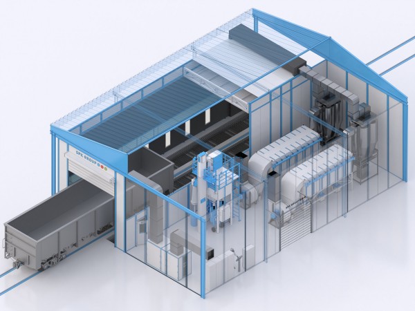 Покрасочные линии для сельскохозяйственной техники