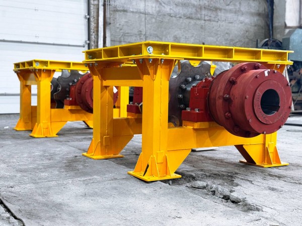 В производстве станция натяжения окрасочного конвейера SPK