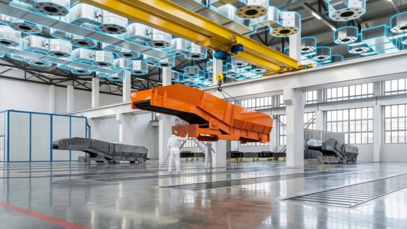 Зоны открытой окраски для горно-шахтного оборудования