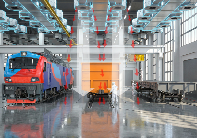 Зоны открытой окраски для ж/д