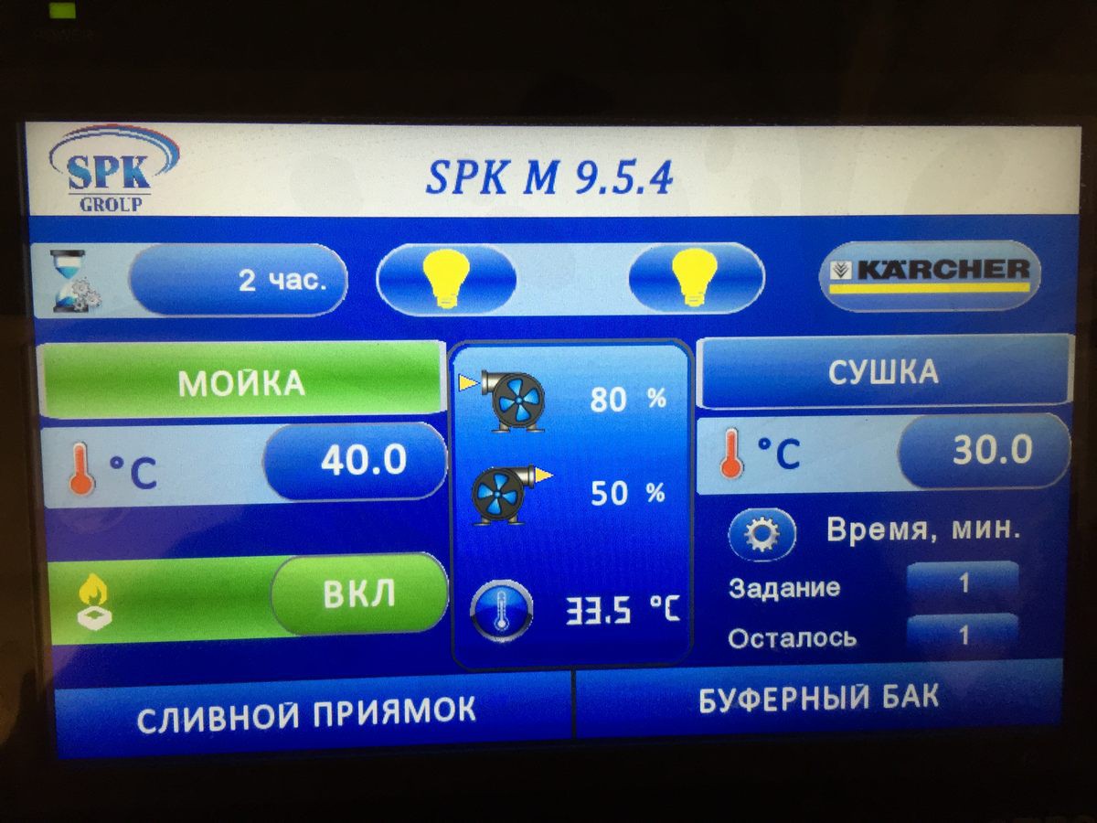 Моечная камера для дизельных двигателей SPK-15.5.5
