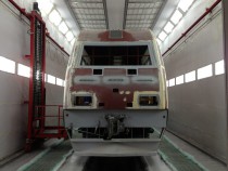 Окрасочно-сушильная камера для электровозов и локомотивов SPK 
