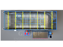 Дробеструйная камера тупикового типа SPK - D - 15.6.5