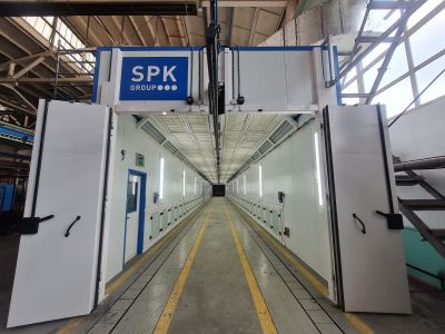 Окрасочно-сушильный комплекс SPK GROUP, г. Брянск