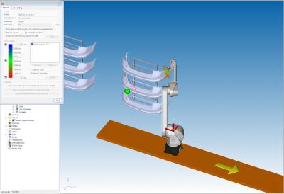 Автоматическая покраска бамперов