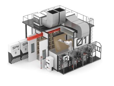 Роботизированный окрасочный комплекс SPK