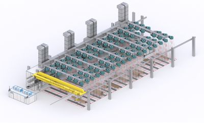 Зона открытой окраски и камера сушки SPK