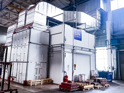 Камера химической подготовки поверхности и окрасочно-сушильная камера SPK GROUP, г. Елец