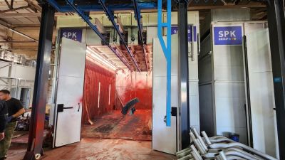 Комплекс окрасочного оборудования для агротехники SPK, г. Барнаул