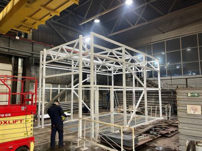 Окрасочно-сушильная камера для нефтегазового оборудования, г. Ленинск-Кузнецк