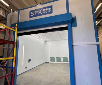 Окрасочно-сушильная камера для металлоконструкций SPK 7.5.4, г. Москва