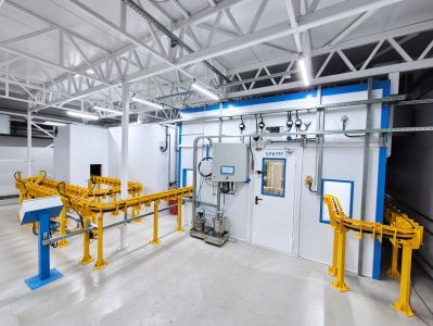 Автоматическая линия окраски роторов и корпусов электродвигателей SPK