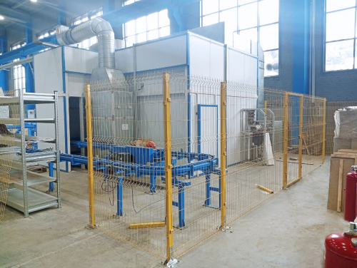 Проектирование, производство, монтаж, пуско-наладка двух роботизированных окрасочно-сушильных линий SPK, г. Тула