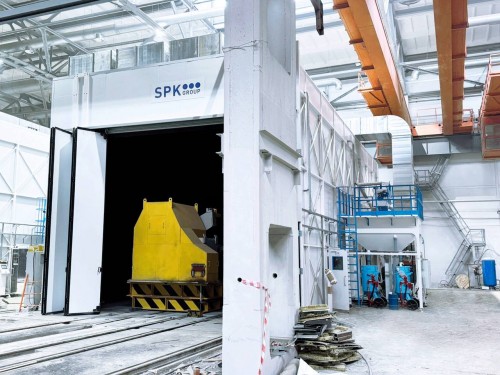 Тупиковая дробеструйная камера SPK GROUP, Московская обл.