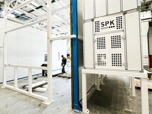 Окрасочно-сушильная камера для металлоконструкций SPK 7.5.4, г. Москва